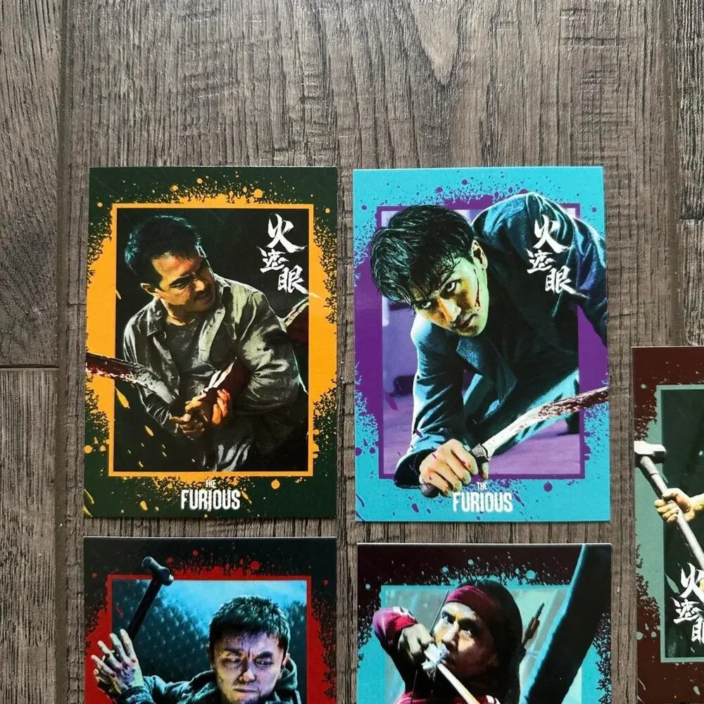 2026 The Furious Movie Promo Trading Cards Mini Poster Complete Full Set